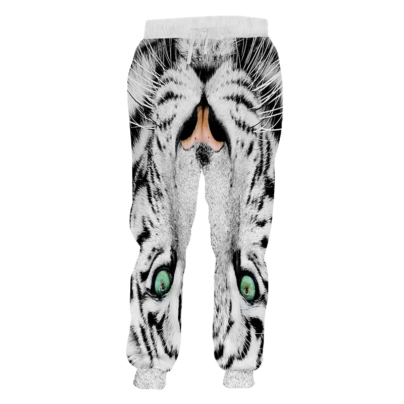 white tiger trousers