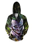 Joker Zip Up Hoodie