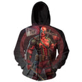 Deadpool Zip up Hoodie