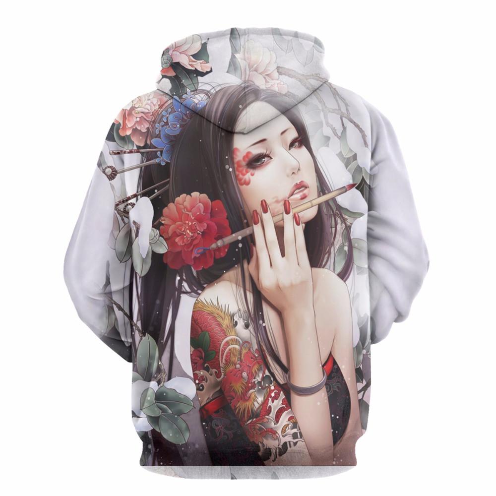 Tattoo Girl Hoodie