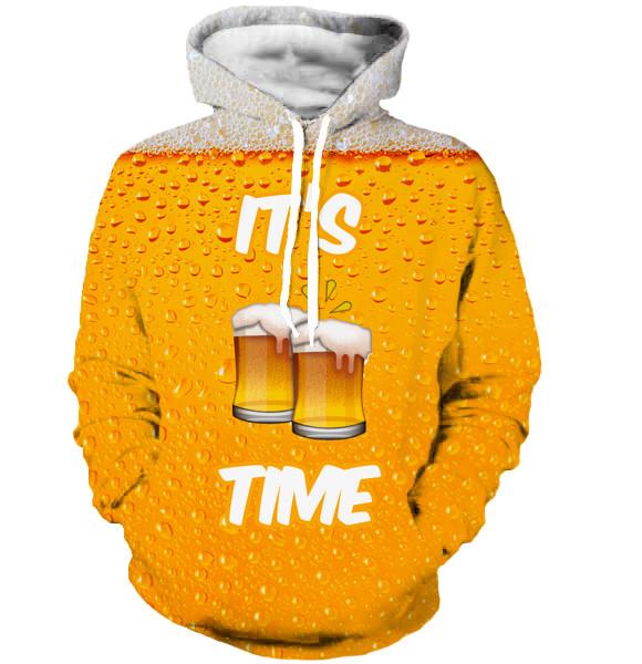 It's Beer Time Hoodie