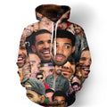 Drake Collage Hoodie