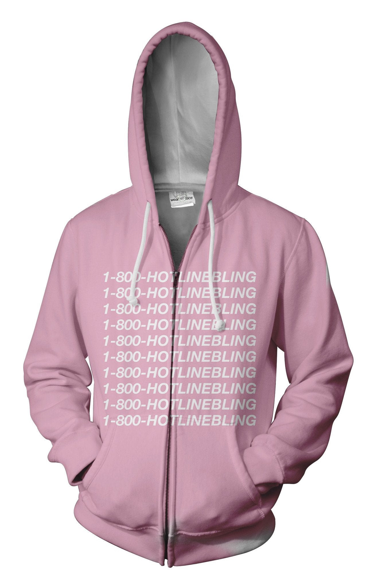 Hotline Bling Zip Up Hoodie