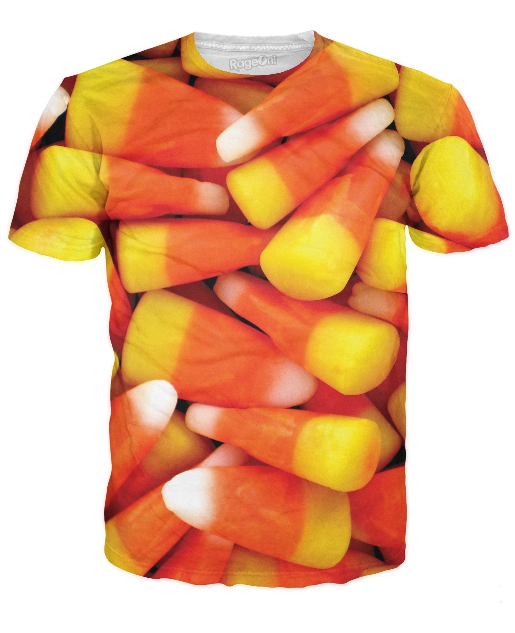 Candy Corn Collage Halloween T-Shirt