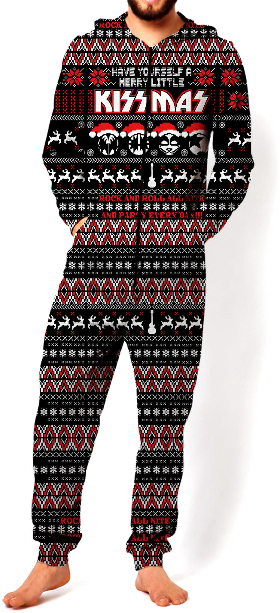 KISS KISSMAS Onesie