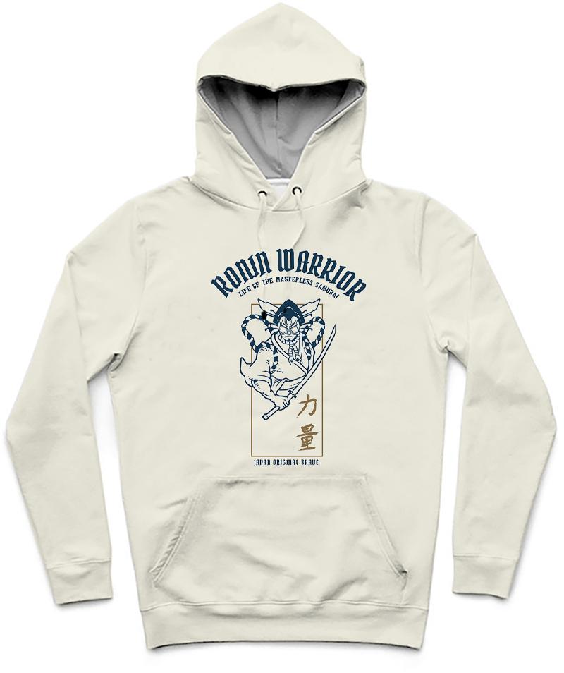 Ronin Spirit II Trendy All-Over Print Solid Narvik Hoodie