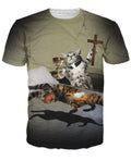 Possessed Cat Exorcism T-Shirt