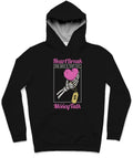 Money Talks II Trendy All-Over Print Solid Nero Hoodie