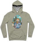 Lumberjack Heaven Trendy All-Over Print Solid Dawn Hoodie