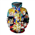 Dragon Ball Z Collage Hoodie