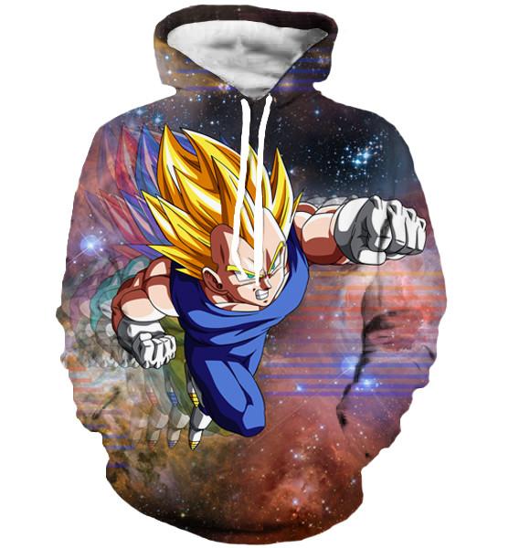 Vegeta In Space Hoodie