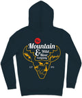 Moose Mountain Trendy All-Over Print Solid Tangaroa Hoodie