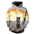 Action Cat Hoodie