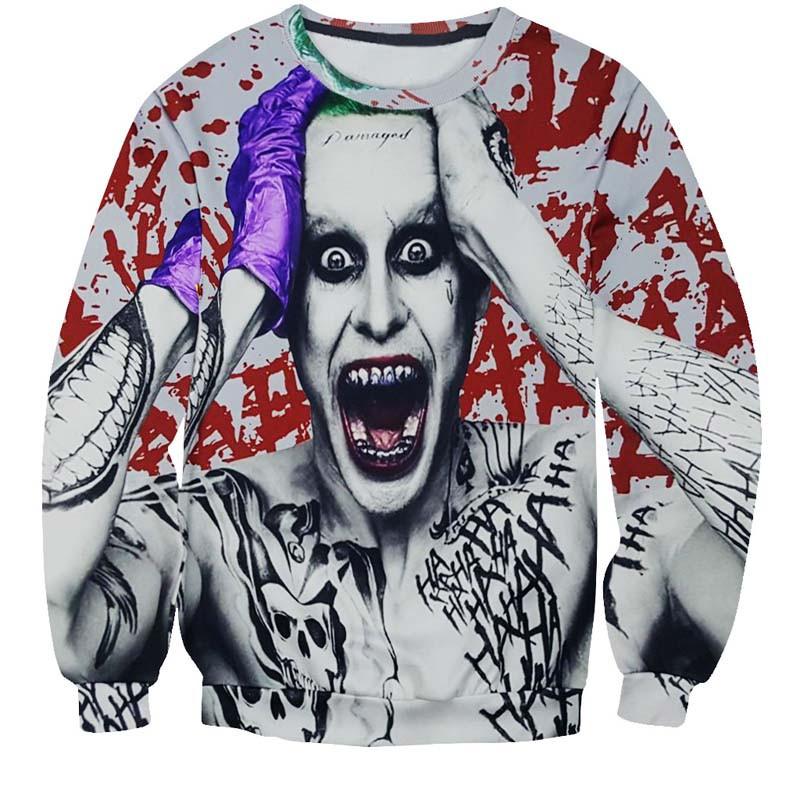 The Joker All Over Print Suicide Squad Crew Neck Sweatshirt