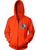 Kanji Dragon Ball Z Zip Up Hoodie