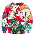 The Rich Jetsons Red Sweatshirt