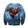 Iron Man Blue Sweatshirt