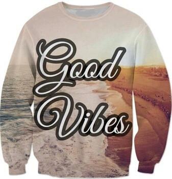 Good Vibes Beach Sweatshirt