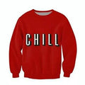 Netflix & Chill Red Sweatshirt