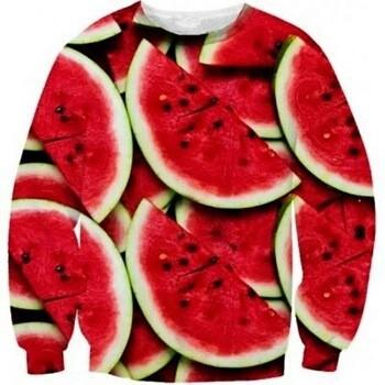 Watermelon Collage Red Sweatshirt