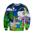 Adventure Time Blue Sweatshirt