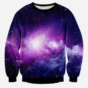 Purple Galaxy Sweatshirt