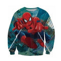 Spider-Man Blue & Red Sweatshirt