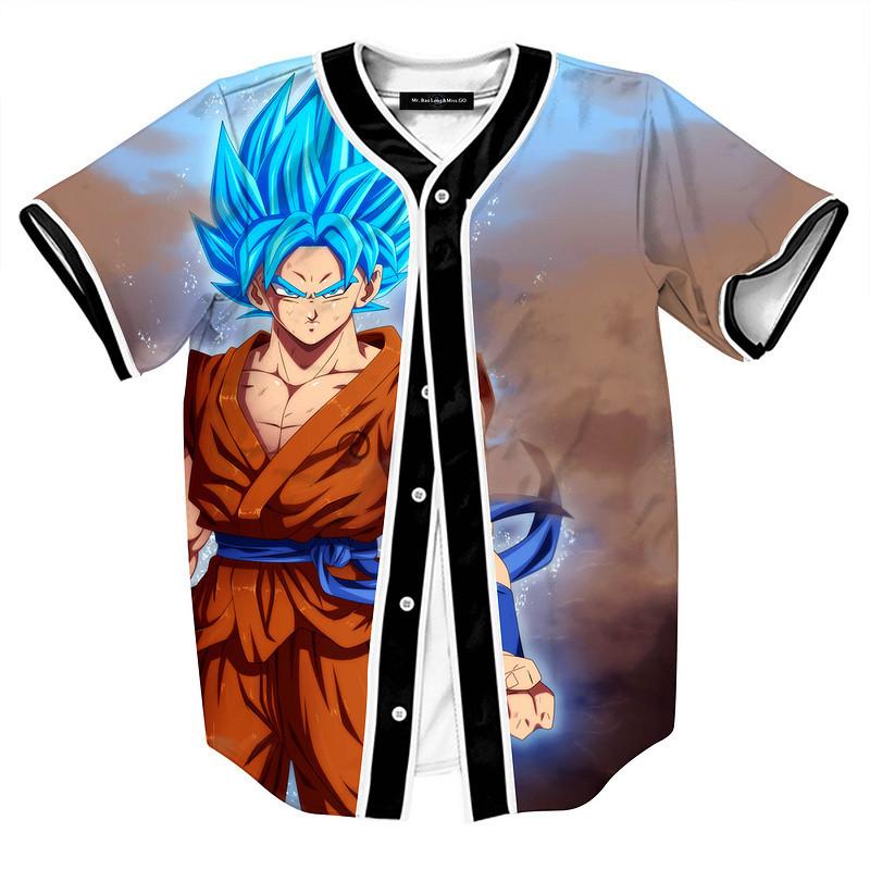 Super Saiyan God Goku Jersey