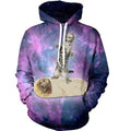 Unidentified Flying Cat Hoodie