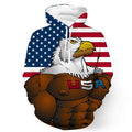 USA Bald Eagle Hoodie