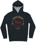 Shadow Warrior Trendy All-Over Print Solid Black Pearl Hoodie