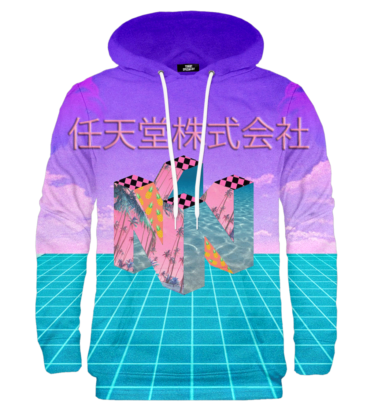 Nintendo Vaporwave Hoodie