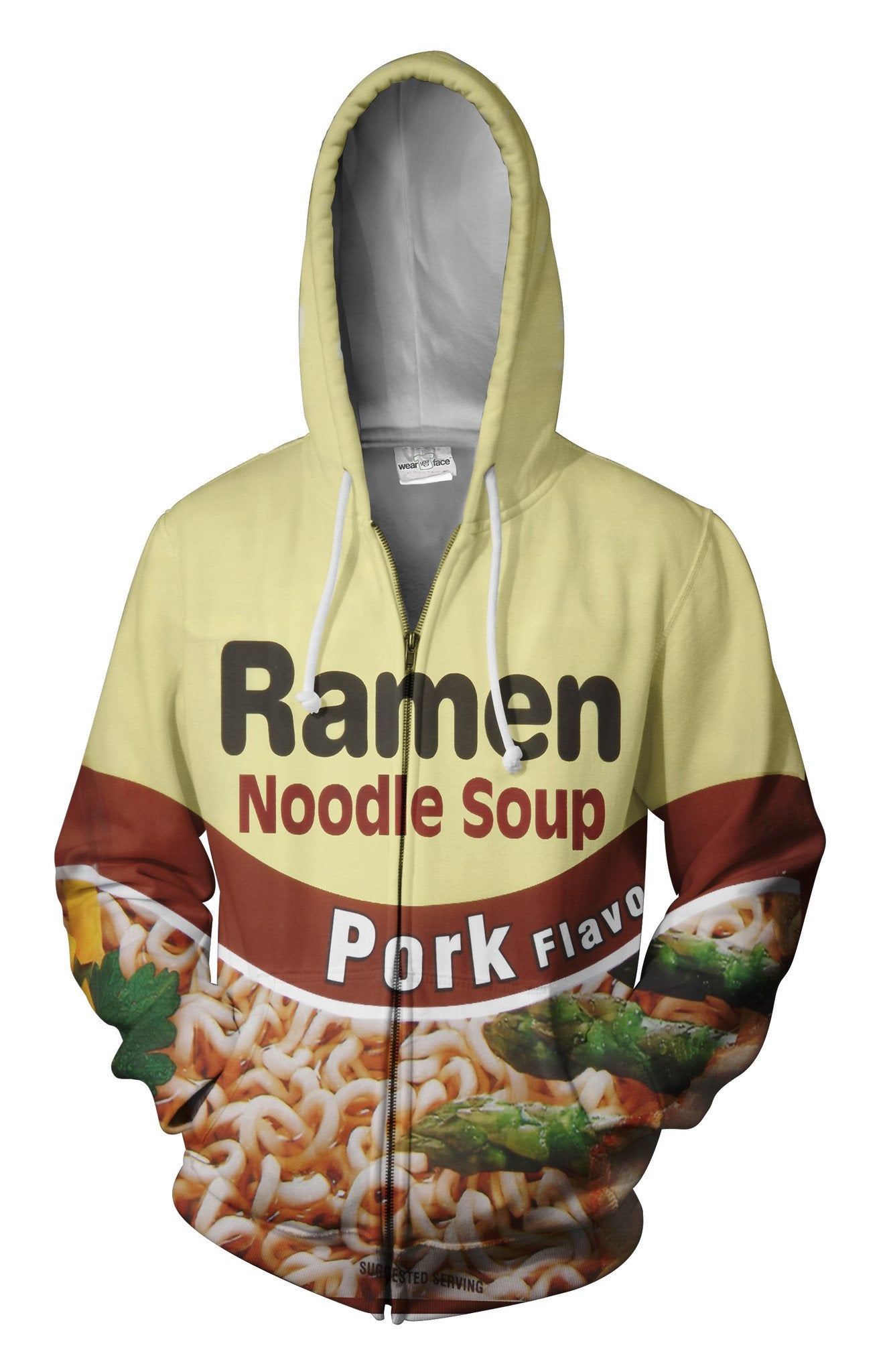 Top Ramen Pork Zip Up Hoodie