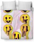 Wax Smile Duvet Cover
