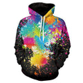 Paint Splatter Hoodie