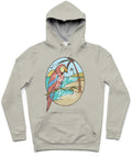 Take Me To The Beach Trendy All-Over Print Solid Grey Nickel Hoodie