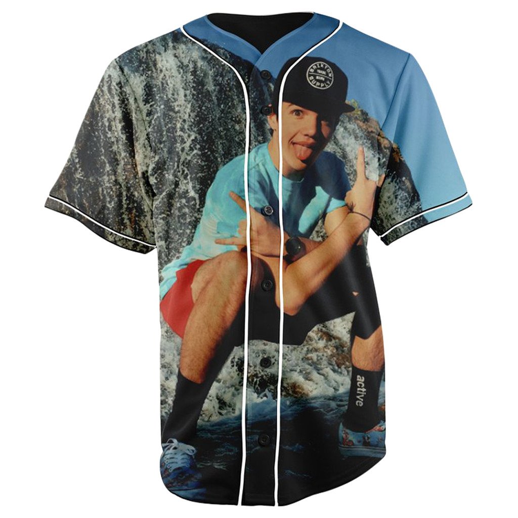 Aaron Carpenter Button Up Baseball Jersey