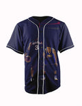 Steph Curry Vs Allen Iverson Button Up Baseball Jersey