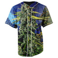 Blue Dream Button Up Baseball Jersey