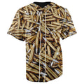 Bullets Button Up Baseball Jersey
