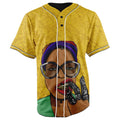 Call Tyrone Erykah Badu Button Up Baseball Jersey