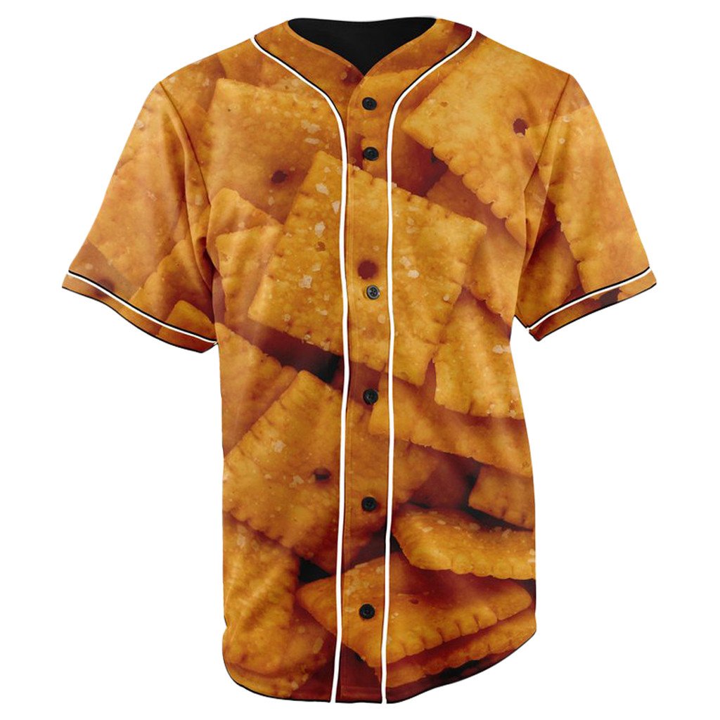 Cheez It Button Up Baseball Jersey