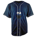Cookie Monster Blue Button Up Baseball Jersey