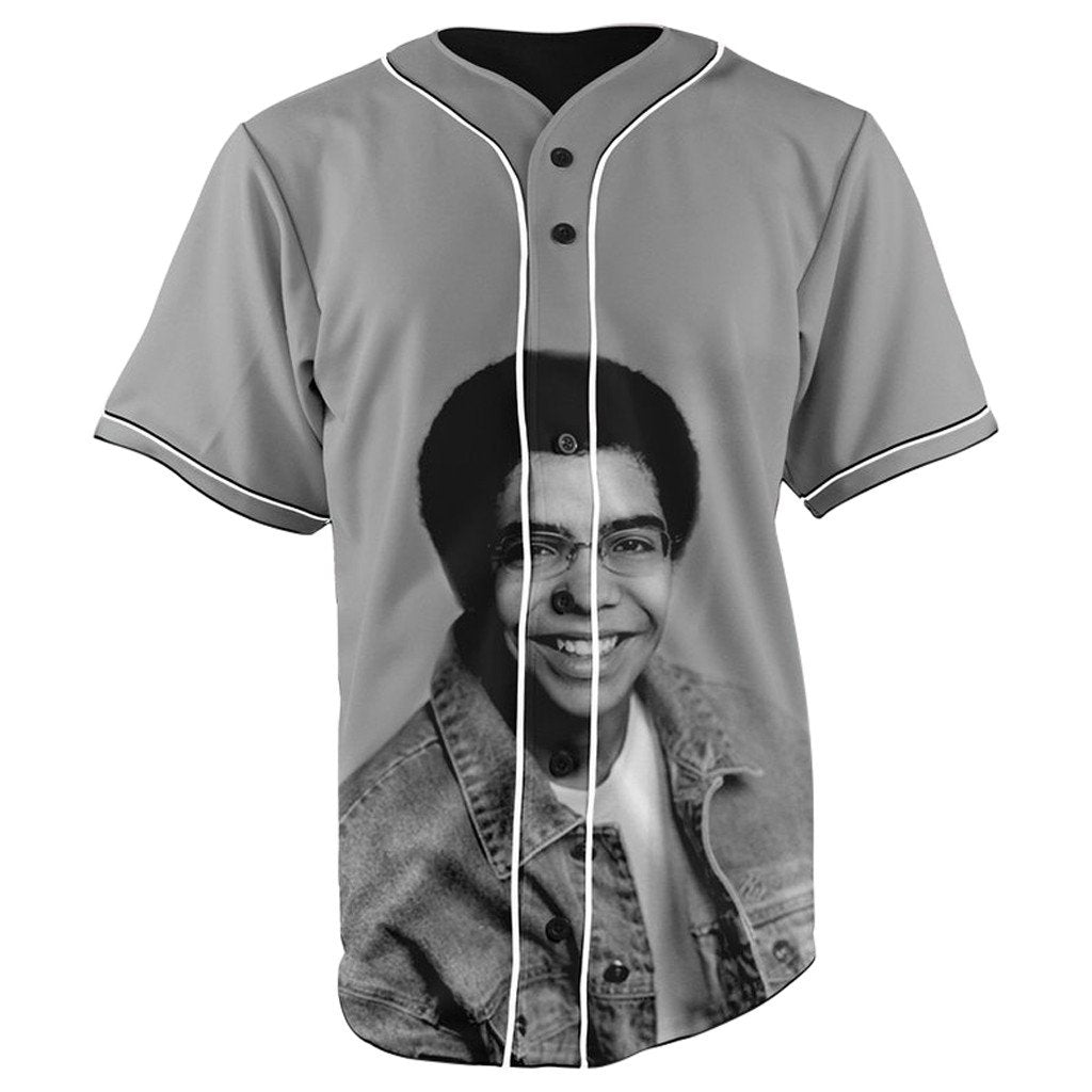 Degrassi Drake Gray Button Up Baseball Jersey