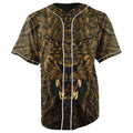 Lion Vibes V2 Button Up Baseball Jersey