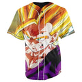 Super Saiyan Gohan Dragon Ball Z Button Up Baseball Jersey