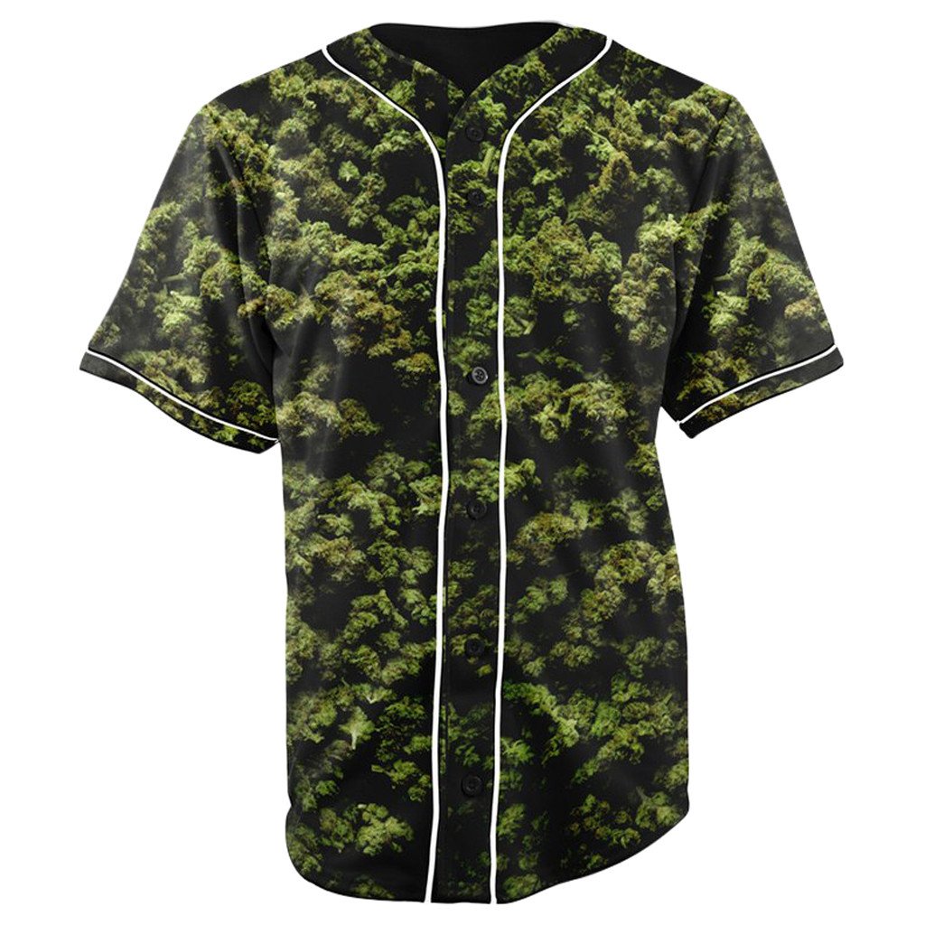 High Grade Button Up Baseball Jersey