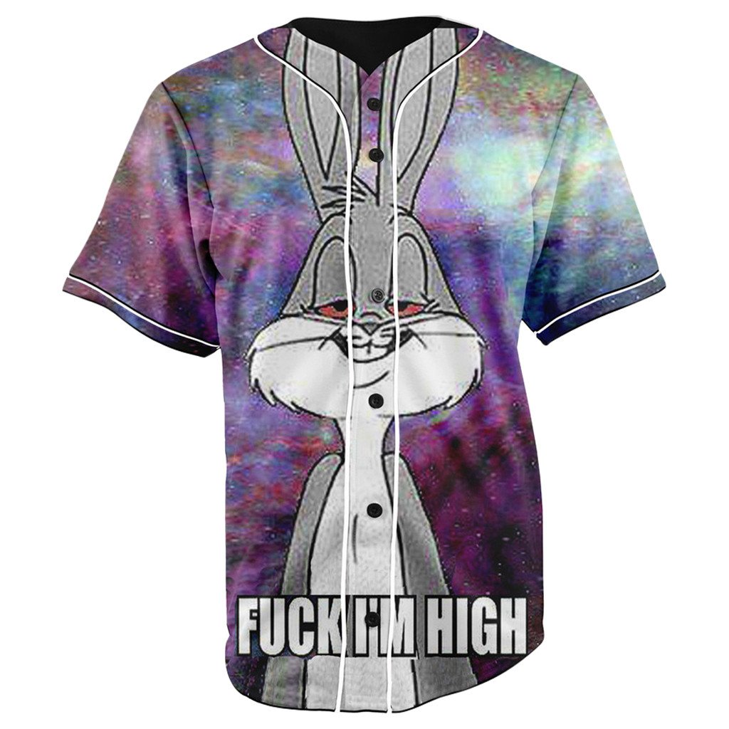 Nugs Bunny Button Up Baseball Jersey