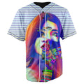 Lonely Vibes Button Up Baseball Jersey