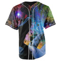 Lonely World Button Up Baseball Jersey